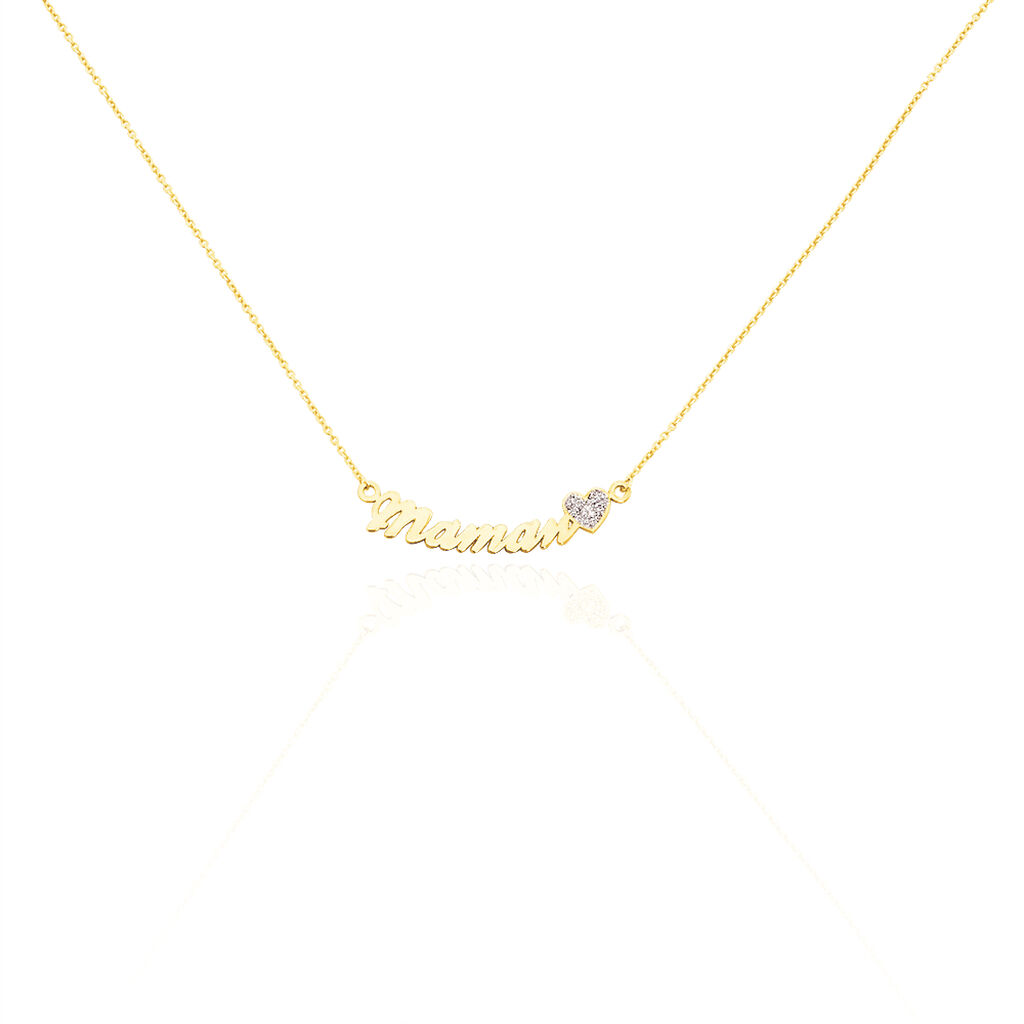Collier Jenna Or Jaune - Colliers maman Femme | Marc Orian