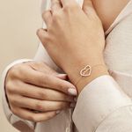 Bracelet Or Jaune Derry Oxyde De Zirconium - Bracelets cha&icirc;nes Femme | Marc Orian