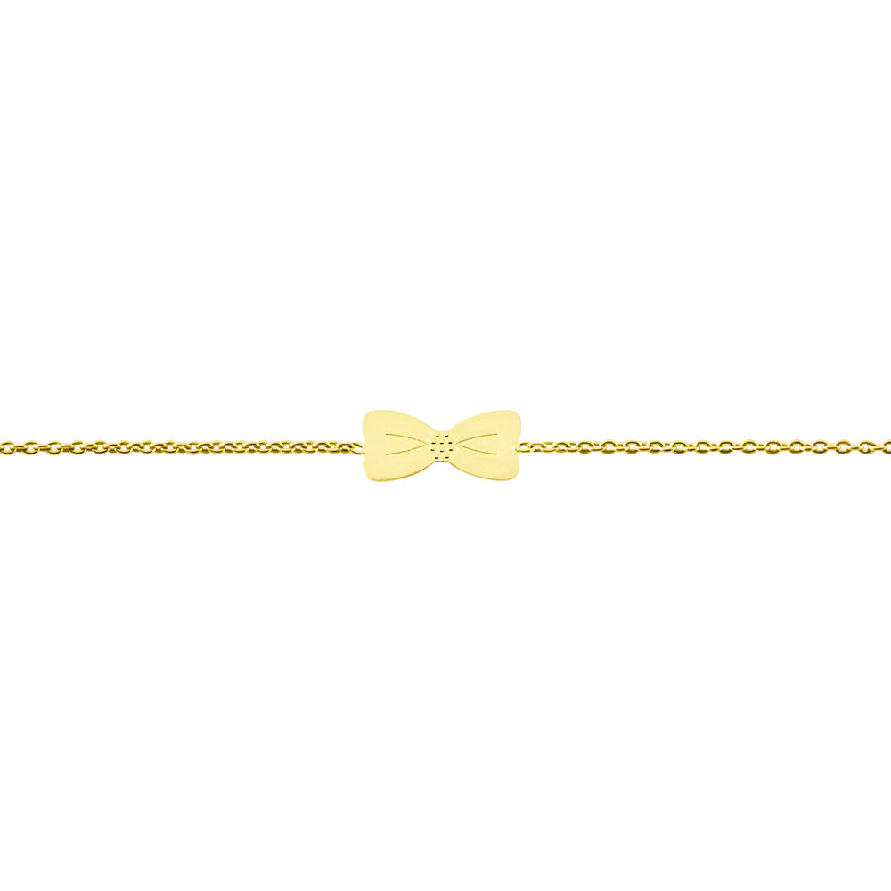 Bracelet Evonne Noeud Or Jaune - Bracelets chaînes Enfant | Marc Orian