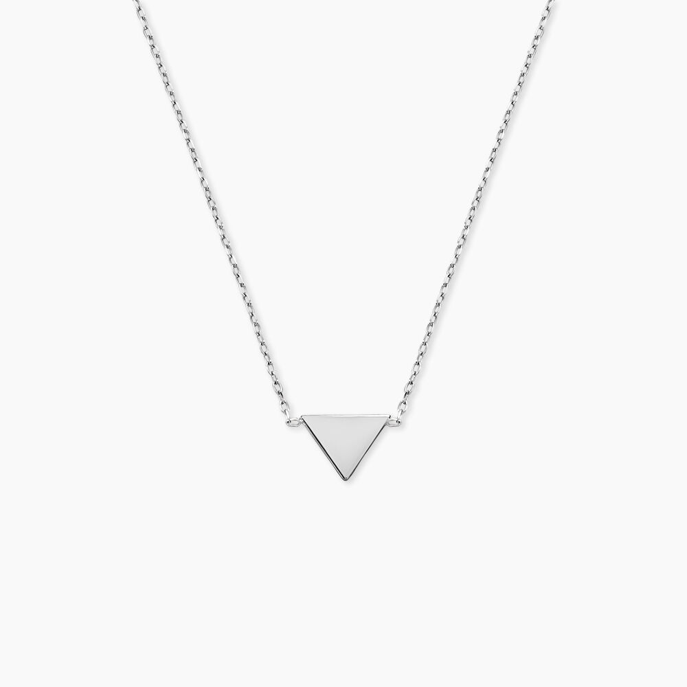 Collier Trilia Argent Blanc - Colliers fantaisie Femme | Marc Orian