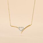 Collier Ilsabe Or Jaune Diamant - Colliers avec pierres Femme | Marc Orian