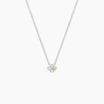 Collier Or Jaune Argent Blanc Oxyde De Zirconium - Colliers avec pierres Femme | Marc Orian