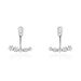 Bijoux D'oreilles Karoly Argent Blanc Oxyde De Zirconium - Piercings d'oreilles Femme | Marc Orian