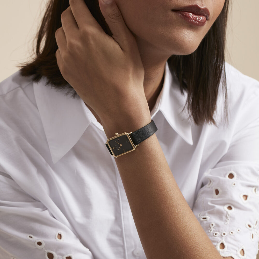 Montre Rosefield Octagon Noir - Montres étanches Femme | Marc Orian