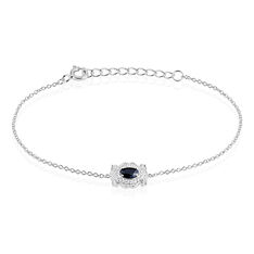 Bracelet Argent Fredrick Oxydes De Zirconium - Bracelets chaînes Femme | Marc Orian