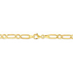 Bracelet Ophelio Maille Alternee 1/1 Or Jaune - Bracelets mailles Femme | Marc Orian