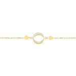 Bracelet Ciate Or Jaune - Bracelets Anneaux Entrelaces Femme | Marc Orian