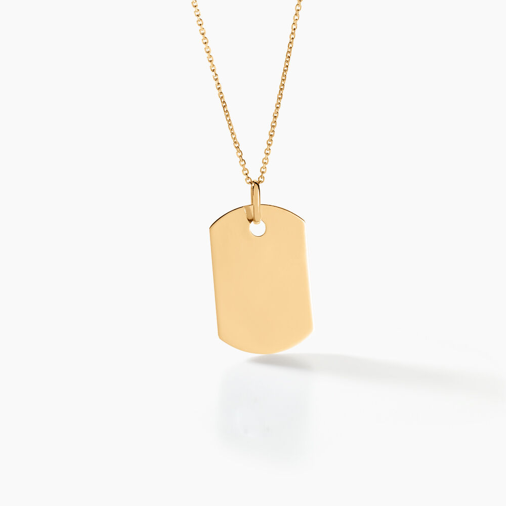 Pendentif Sirona Or Jaune - Bijoux personnalis&eacute;s Unisex | Marc Orian