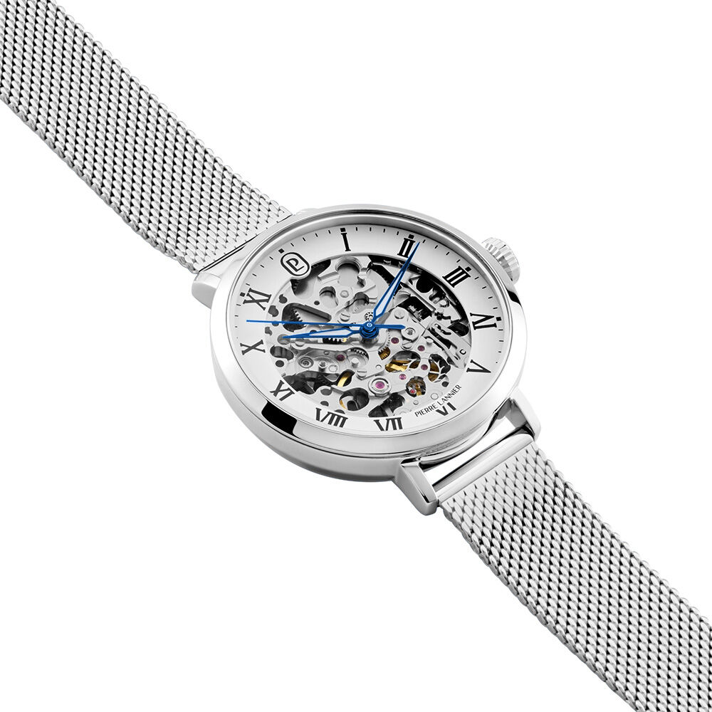 Montre Pierre Lannier Lannier Automatique 35 Blanc - Montres automatiques Femme | Marc Orian