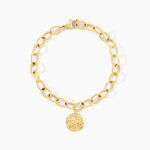 Bracelet Milina Acier Jaune Cristal - Bracelets Medailles Femme | Marc Orian
