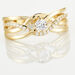 Bague Harmonia Or Jaune Oxyde De Zirconium - Solitaires Femme | Marc Orian