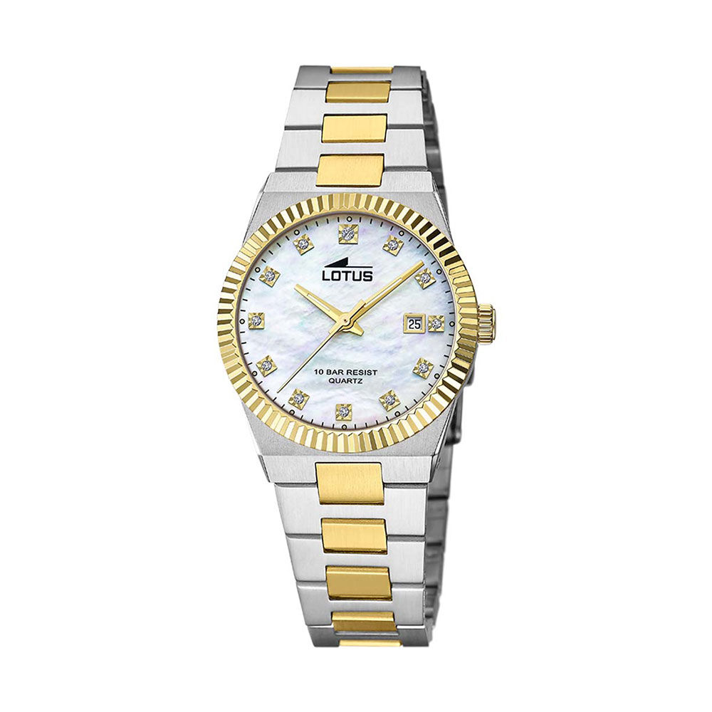 Montre Lotus Freedom Collection Nacre Blanche - Montres classiques Femme | Marc Orian