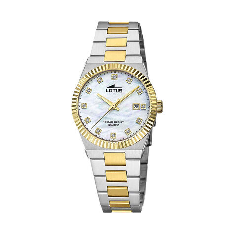 Montre Lotus Freedom Collection Nacre Blanche - Montres classiques Femme | Marc Orian