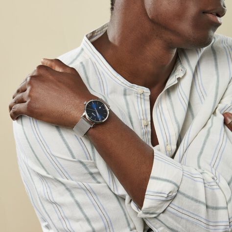Coffret Montre Cluse Aravis Bleu Fumé - Montres Homme | Marc Orian