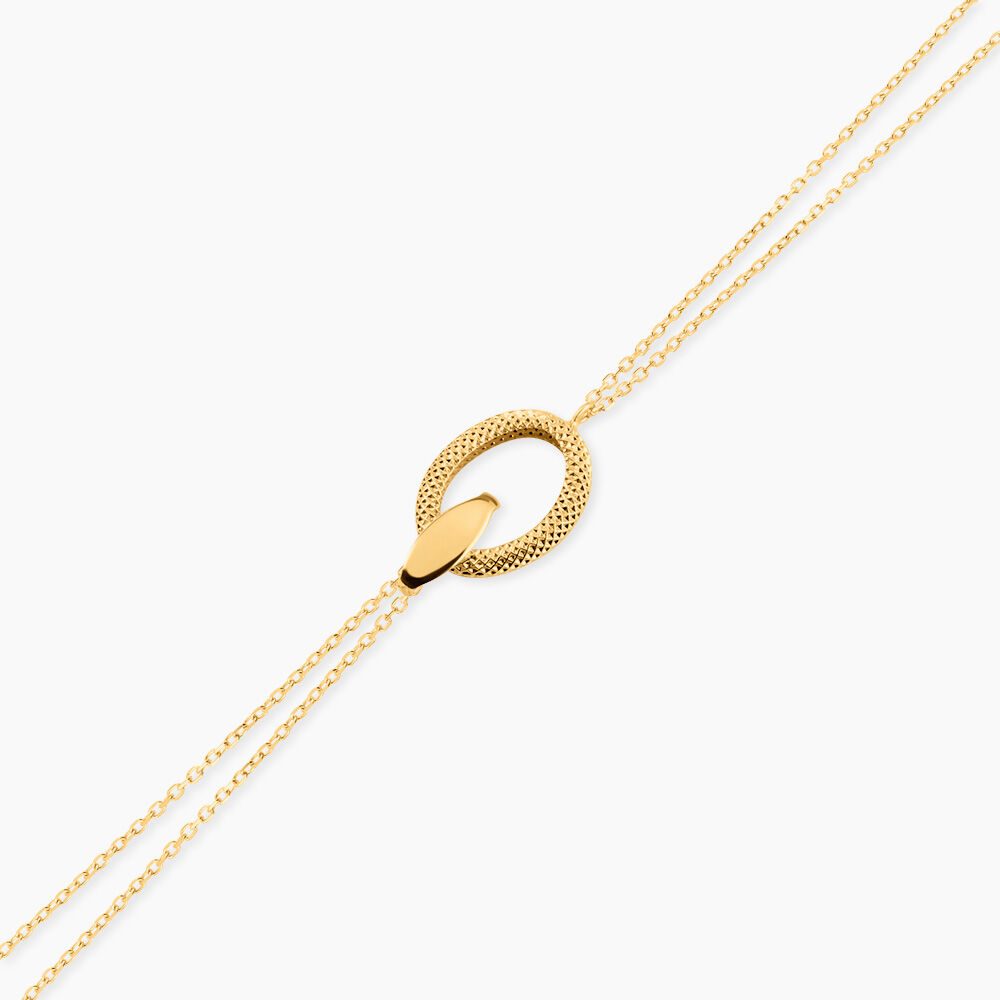 Bracelet Iveline Or Jaune - Bracelets cha&icirc;nes Femme | Marc Orian