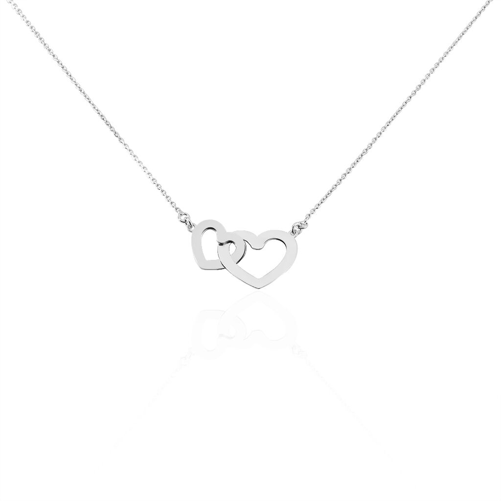 Collier Aalia Argent Blanc - Colliers Femme | Marc Orian