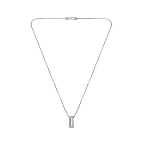 Collier Boss Candor Acier Blanc - Colliers Homme | Marc Orian