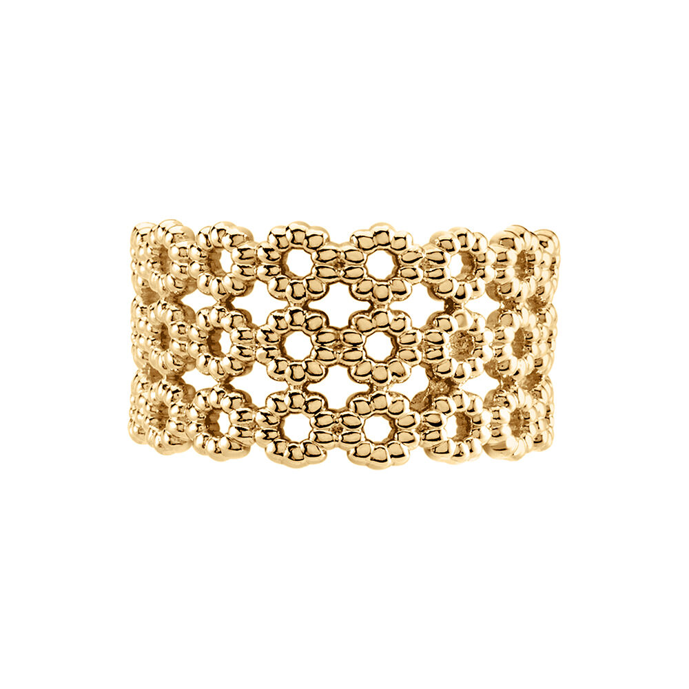 Bague Palmeta Plaqué Or Jaune - Bagues dorées Femme | Marc Orian