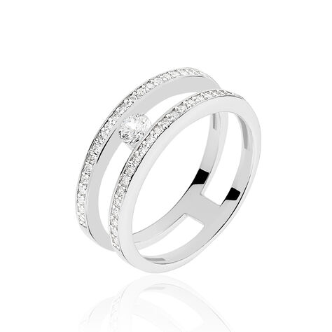 Bague Hermione Argent Blanc Oxyde De Zirconium - Bagues Femme | Marc Orian