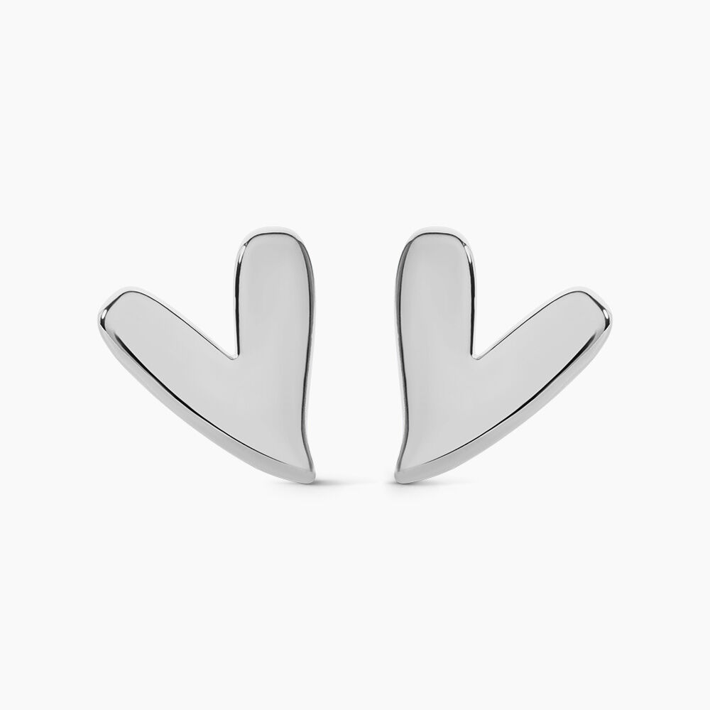 Bijoux D'Oreilles Naemia Acier Blanc - Piercings d'oreilles Femme | Marc Orian