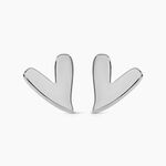 Bijoux D'Oreilles Naemia Acier Blanc - Piercings d'oreilles Femme | Marc Orian