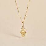 Pendentif Fatima Or Jaune - Pendentifs Famille | Marc Orian