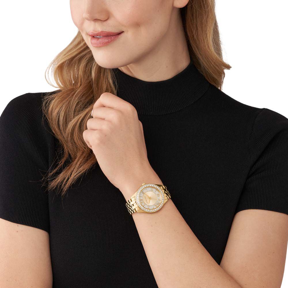 Montre Michael Kors Fossil Harlowe Doré - Montres étanches Femme | Marc Orian