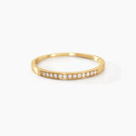 Alliance Rhea Or Jaune Diamant - Alliances personnalis&eacute;es Femme | Marc Orian