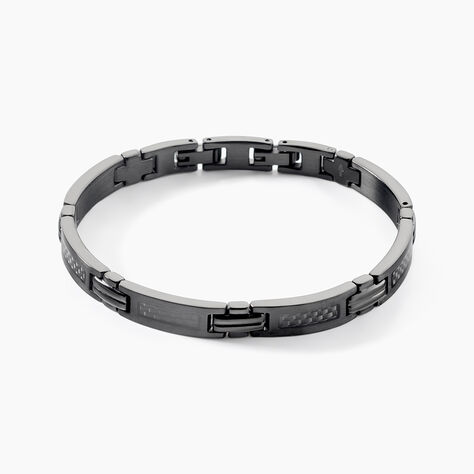 Bracelet Phebus Him Classique Acier Noir - Bracelets cha&icirc;nes Homme | Marc Orian