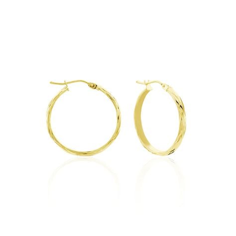 Boucles D'oreilles Pendantes Tahiana Or Jaune - Pendantes Femme | Marc Orian