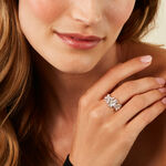 Bague Olyss Argent Blanc - Bijoux fantaisie Femme | Marc Orian