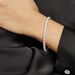 Bracelet Lou-anne Argent Blanc Oxyde De Zirconium Blanc - Bracelets chaînes Femme | Marc Orian