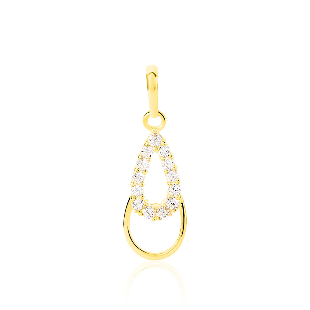 Pendentif Revelyne Or Jaune Oxyde De Zirconium - Pendentifs Femme | Marc Orian