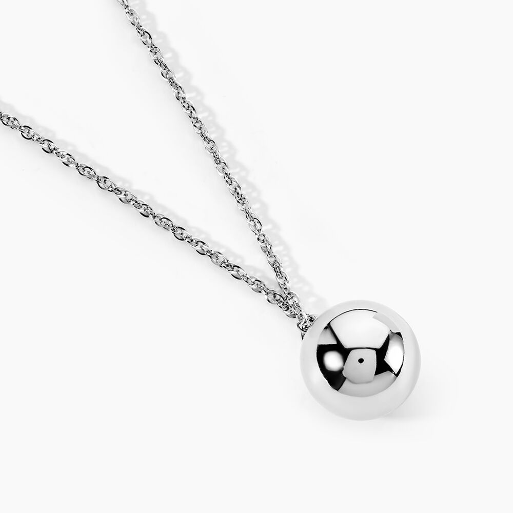 Collier My Bola Acier Blanc - Bolas de grossesse Femme | Marc Orian