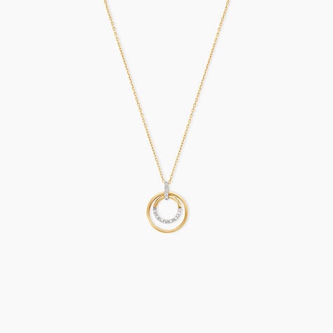 Collier Mellisse Or Jaune Diamant - Colliers avec pierres Femme | Marc Orian