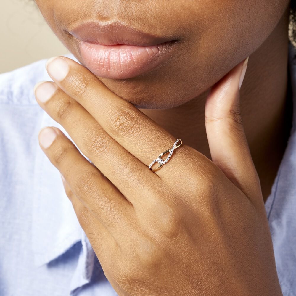 Bague Osanna Or Jaune Diamants - Bagues pierres précieuses Femme | Marc Orian