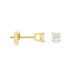 Boucles D'oreilles Puces Or Jaune Aphrodite Diamants - Boucles d'oreilles mariage Femme | Marc Orian
