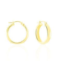 Créoles Vickie Or Jaune - Boucles d'oreilles Créoles Femme | Marc Orian
