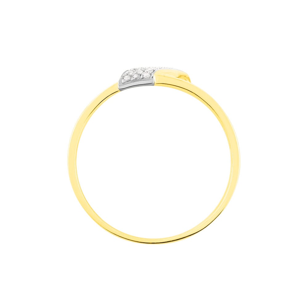 Bague Aurelianne Or Tricolore Diamant - Bagues pierres pr&eacute;cieuses Femme | Marc Orian