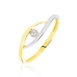 Bague Nohane Or Bicolore Diamant - Solitaires Femme | Marc Orian