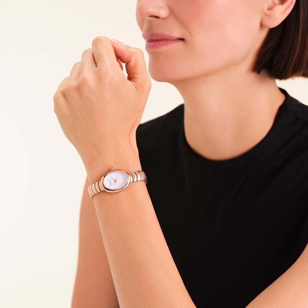 Montre Rosefield Ovale Blanc - Montres &eacute;tanches Femme | Marc Orian