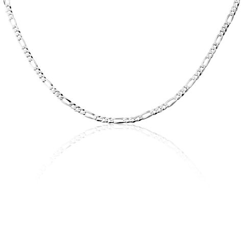 Collier Vivian Argent Blanc - Chaines Homme | Marc Orian