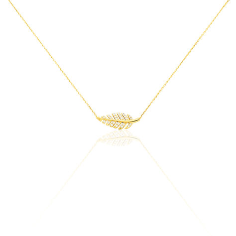 Collier Tourkia Or Jaune Oxyde De Zirconium - Colliers avec pierres Femme | Marc Orian