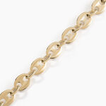 Bracelet William Plaqu&eacute; Or Jaune - Bracelets mailles Homme | Marc Orian