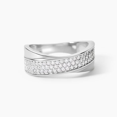 Bague Kawtare Argent Blanc Oxyde De Zirconium - Bijoux fantaisie Femme | Marc Orian