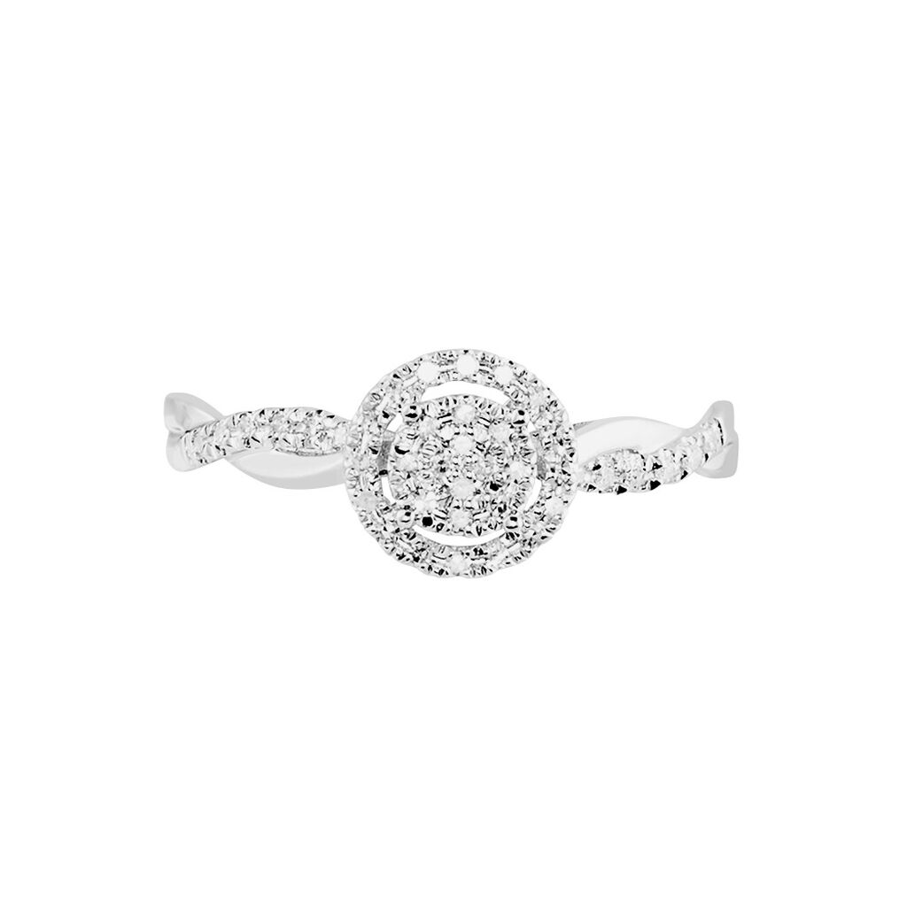 Bague Or Blanc Vesunna Diamants - Bagues Femme | Marc Orian