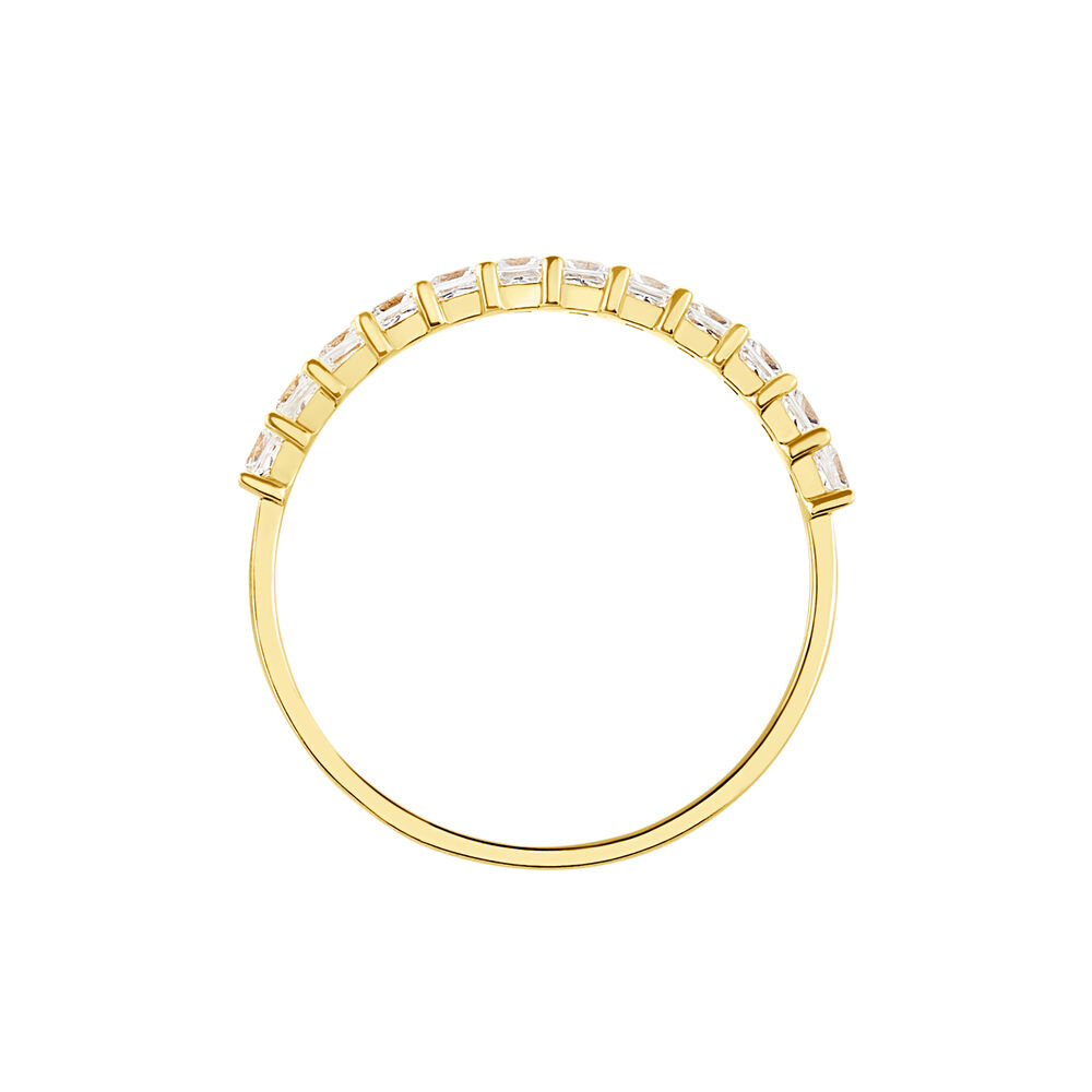 Bague Jahzeel Or Jaune Oxyde De Zirconium - Bagues avec pierre Femme | Marc Orian