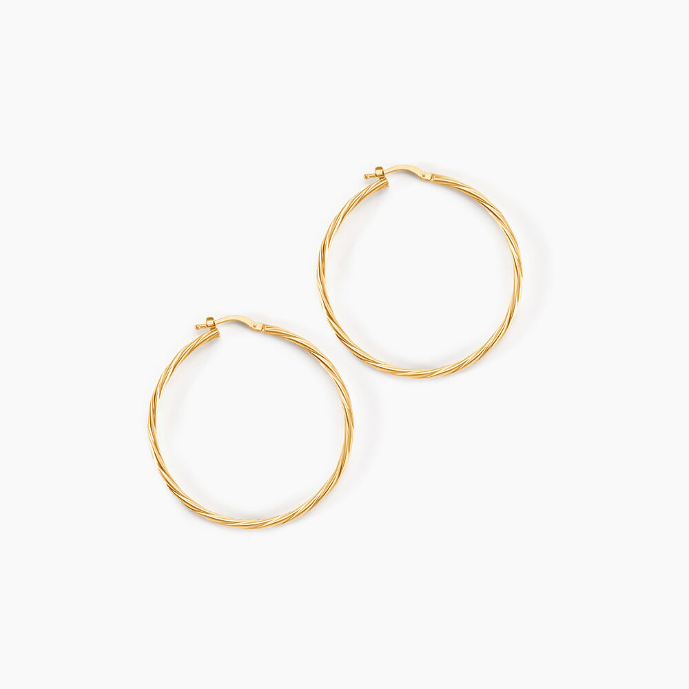 Cr&eacute;oles Youri Or Jaune - Cr&eacute;oles Femme | Marc Orian