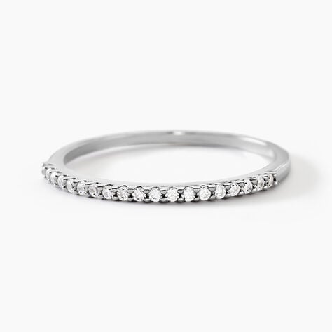 Bague Jaquelyn Argent Blanc Oxyde De Zirconium - Bijoux fantaisie Femme | Marc Orian