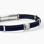 Bracelet Jourdan Cuir Noir - Bracelets cuir Homme | Marc Orian